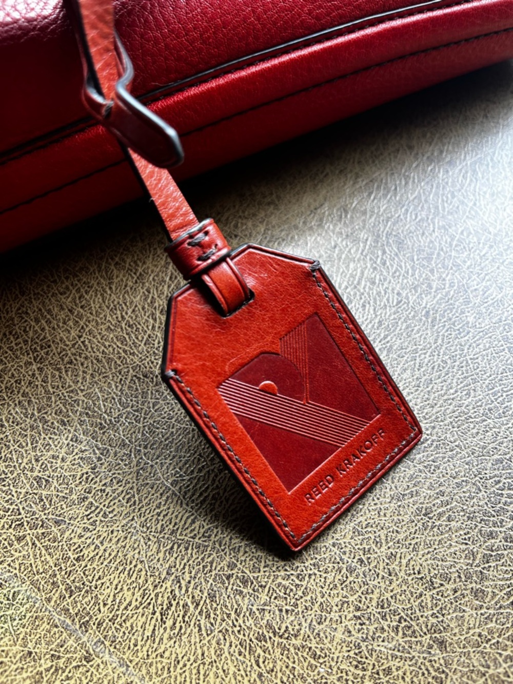 Reed Krakoff handle bag in Cinnabar - Picture 10 of 13